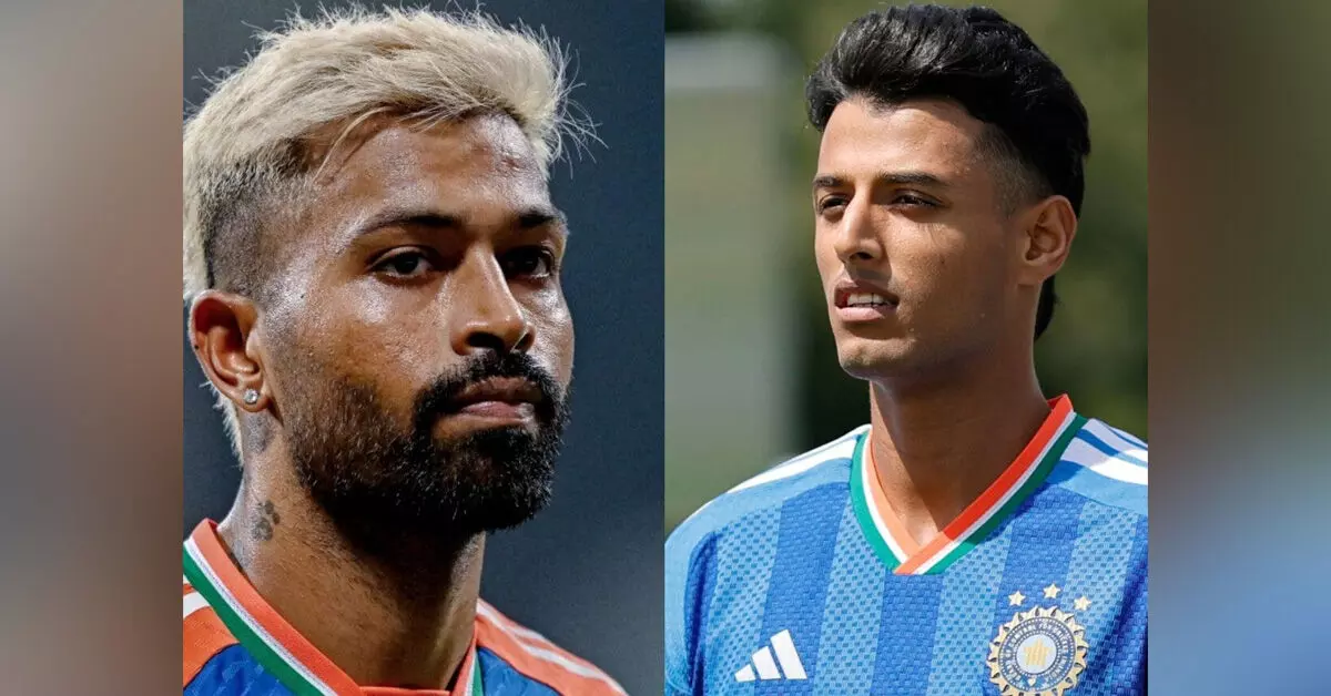 ಭಾರತ ‘ಎ’ ತಂಡದಲ್ಲಿ ಹಾರ್ದಿಕ್ ಪಾಂಡ್ಯ ಬದಲಿಗೆ ಸೂರ್ಯಾಂಶ್ ಭಾರತ ‘ಎ’ ತಂಡದಲ್ಲಿ ಹಾರ್ದಿಕ್ ಪಾಂಡ್ಯ ಬದಲಿಗೆ ಸೂರ್ಯಾಂಶ್
