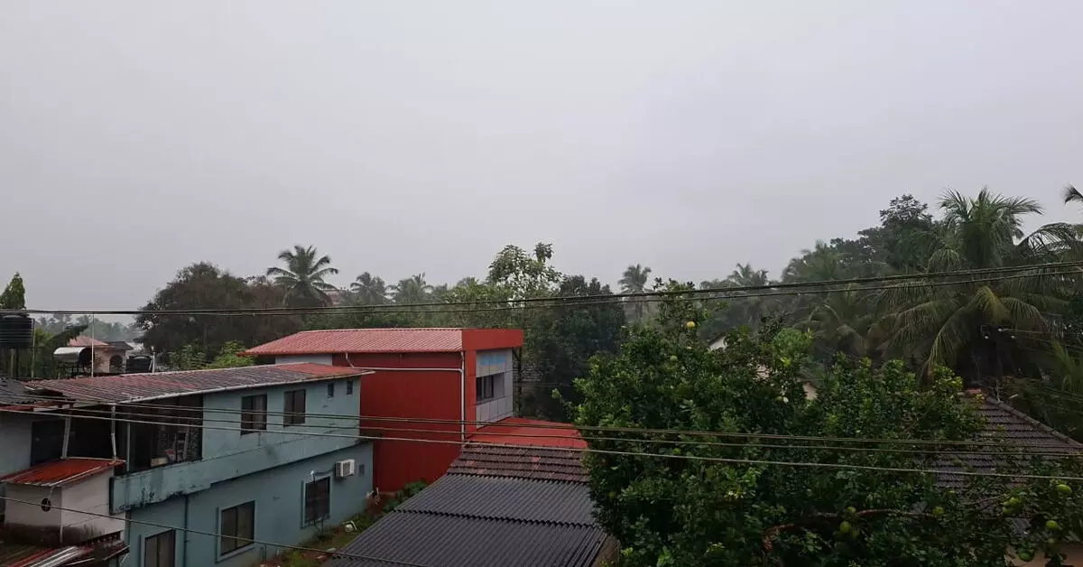 ಉಡುಪಿ ಜಿಲ್ಲೆಯಾದ್ಯಂತ ಗುಡುಗು ಸಹಿತ ಭಾರಿ ಮಳೆ ಉಡುಪಿ ಜಿಲ್ಲೆಯಾದ್ಯಂತ ಗುಡುಗು ಸಹಿತ ಭಾರಿ ಮಳೆ