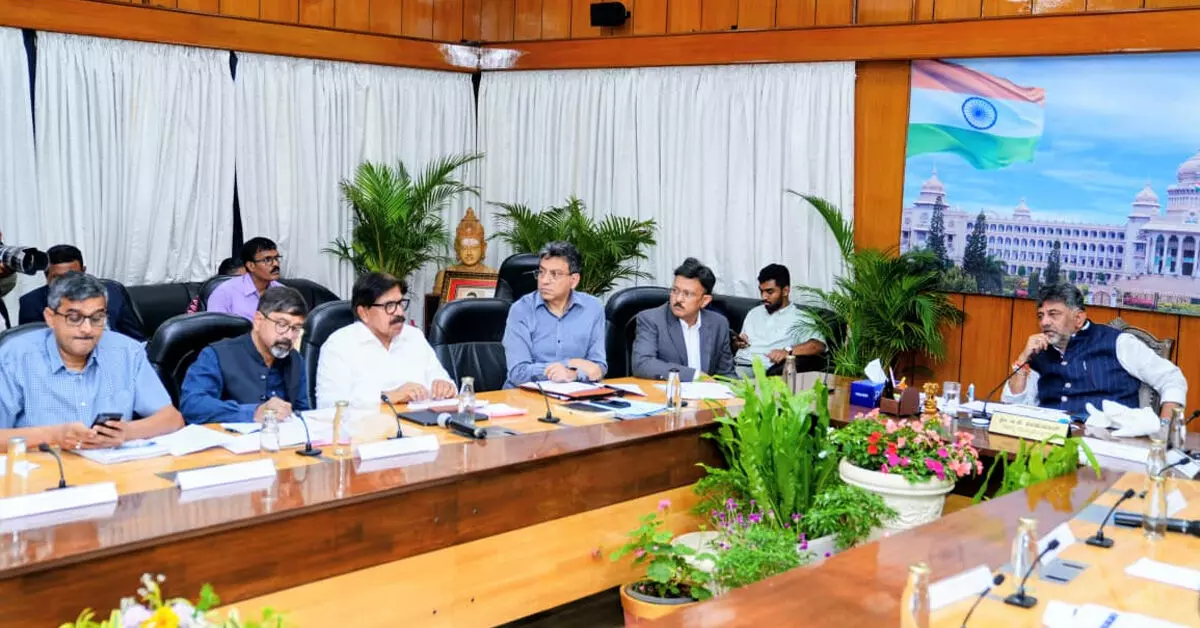 ಬೆಂಗಳೂರು ಅಭಿವೃದ್ಧಿಗೆ 10-15 ವರ್ಷಗಳ ಸಮಗ್ರ ಯೋಜನೆ : ಸಿಎಂ ಡಿ.ಕೆ.ಶಿವಕುಮಾರ್ ಬೆಂಗಳೂರು ಅಭಿವೃದ್ಧಿಗೆ 10-15 ವರ್ಷಗಳ ಸಮಗ್ರ ಯೋಜನೆ : ಸಿಎಂ ಡಿ.ಕೆ.ಶಿವಕುಮಾರ್