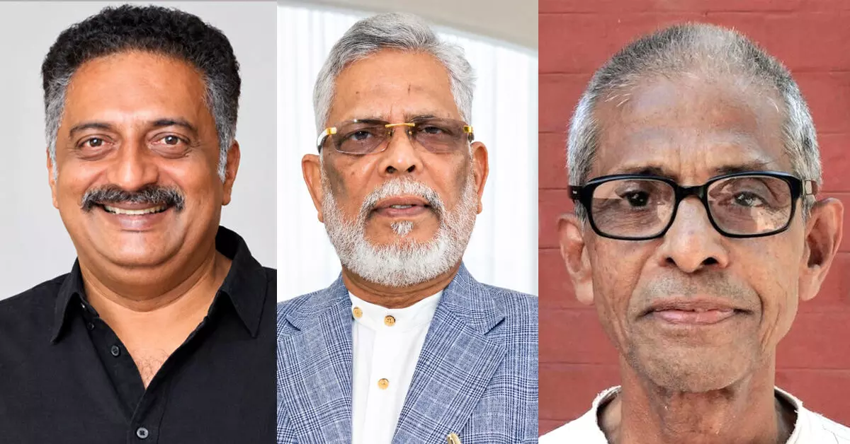 ಪ್ರಕಾಶ್ ರಾಜ್ ಗೆ ‘ಮಾನವ ರತ್ನ, ಹಿದಾಯತುಲ್ಲಾ ಅಬ್ಬಾಸ್ ಗೆ ಸೇವಾ ರತ್ನ, ಸುರೇಶ್ ಭಟ್ ಬಾಕ್ರಬೈಲ್ ಗೆ ‘ಸೌಹಾರ್ದ ರತ್ನ ಪ್ರಶಸ್ತಿ ಪ್ರಕಾಶ್ ರಾಜ್ ಗೆ ‘ಮಾನವ ರತ್ನ, ಹಿದಾಯತುಲ್ಲಾ ಅಬ್ಬಾಸ್ ಗೆ ಸೇವಾ ರತ್ನ, ಸುರೇಶ್ ಭಟ್ ಬಾಕ್ರಬೈಲ್ ಗೆ ‘ಸೌಹಾರ್ದ ರತ್ನ ಪ್ರಶಸ್ತಿ