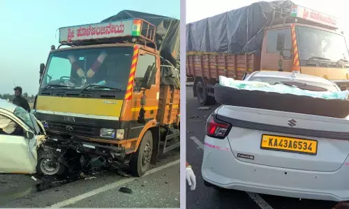 ಧಾರವಾಡ | ಅಮರಗೋಳ ಕ್ರಾಸ್ ಬಳಿ ಭೀಕರ ರಸ್ತೆ ಅಪಘಾತ: ನಾಲ್ವರು ಮೃತ್ಯು
