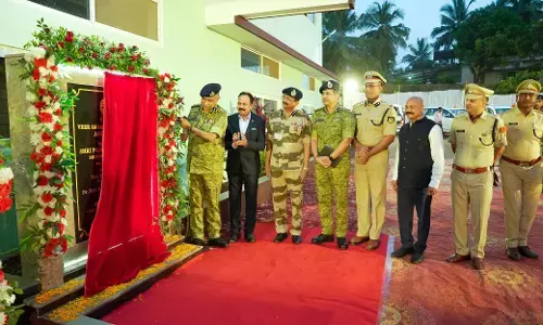 ಮಂಗಳೂರು ವಿಮಾನ ನಿಲ್ದಾಣದ ಸಿಐಎಸ್‌ಎಫ್ ಸಿಬ್ಬಂದಿಯ ವಸತಿ ಸಮುಚ್ಛಯ ‘ವೀರ್ ಸದನ್’ ಲೋಕಾರ್ಪಣೆ