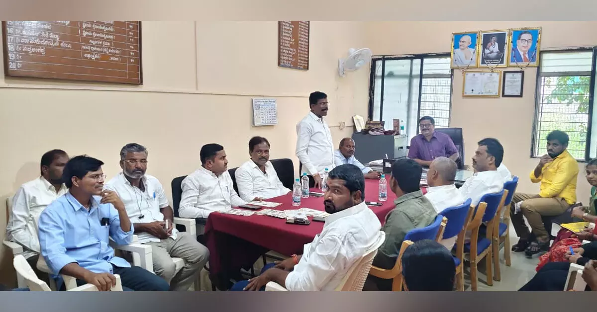 Yadgiri | ಶಿಕ್ಷಕರ ಸಮಸ್ಯೆಗಳ ಅರಿವಿರುವ ಶಶೀಲ್ ನಮೋಶಿಗೆ ಬೆಂಬಲ ನೀಡಿ : ಸುಭಾಶ್ಚಂದ್ರ ಕಟಕಟಿ Yadgiri | ಶಿಕ್ಷಕರ ಸಮಸ್ಯೆಗಳ ಅರಿವಿರುವ ಶಶೀಲ್ ನಮೋಶಿಗೆ ಬೆಂಬಲ ನೀಡಿ : ಸುಭಾಶ್ಚಂದ್ರ ಕಟಕಟಿ