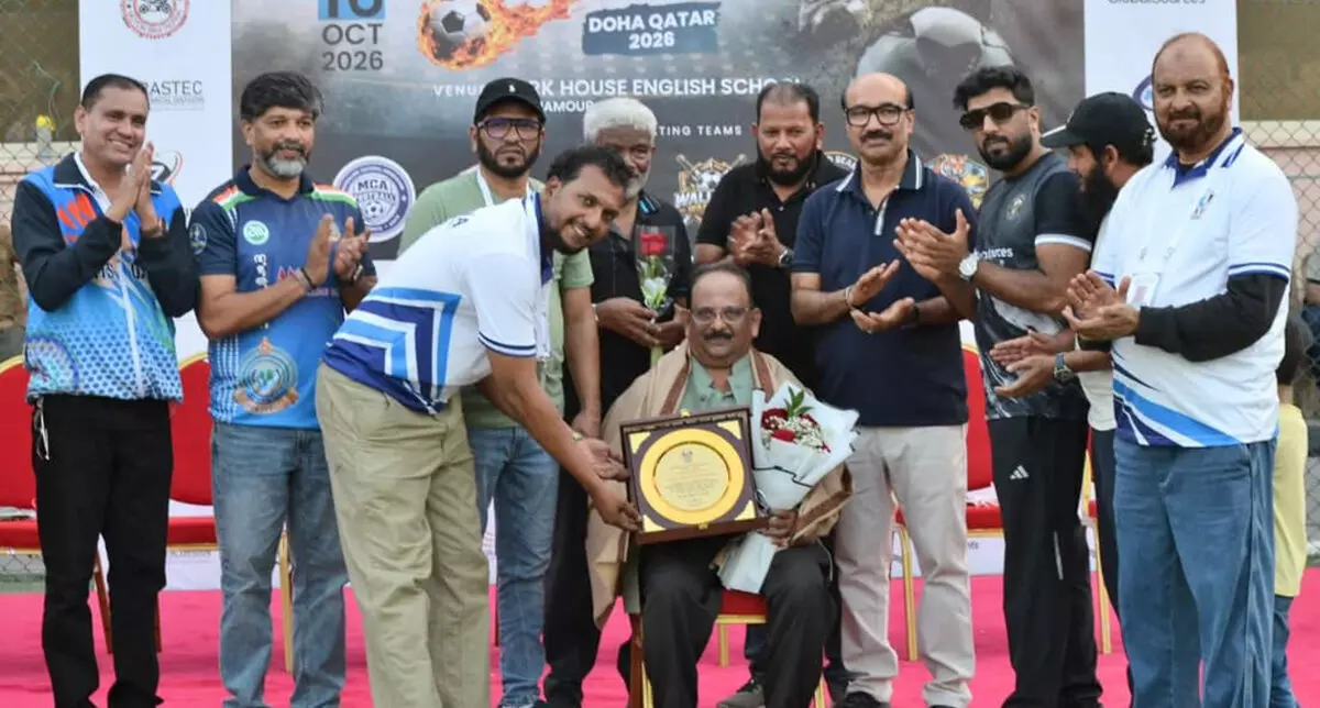 ಖತರ್ | ಸಮಾಜ ಸೇವಕ ಉಡುಪಿಯ ಎಂ. ಇಕ್ಬಾಲ್ ಮನ್ನಾ ಅವರಿಗೆ ಗೌರವ ಸನ್ಮಾನ ಖತರ್ | ಸಮಾಜ ಸೇವಕ ಉಡುಪಿಯ ಎಂ. ಇಕ್ಬಾಲ್ ಮನ್ನಾ ಅವರಿಗೆ ಗೌರವ ಸನ್ಮಾನ
