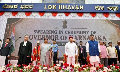 PHOTOS |  ಕರ್ನಾಟಕದ ನೂತನ ರಾಜ್ಯಪಾಲರಾಗಿ ಡಾ.ಸುಧಾ ಯಾದವ್ ಪ್ರಮಾಣ ವಚನ ಸ್ವೀಕಾರ