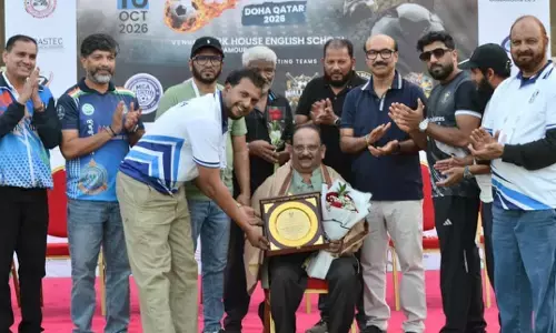 ಖತರ್‌ | ಸಮಾಜ ಸೇವಕ ಉಡುಪಿಯ ಎಂ. ಇಕ್ಬಾಲ್ ಮನ್ನಾ ಅವರಿಗೆ ಗೌರವ ಸನ್ಮಾನ