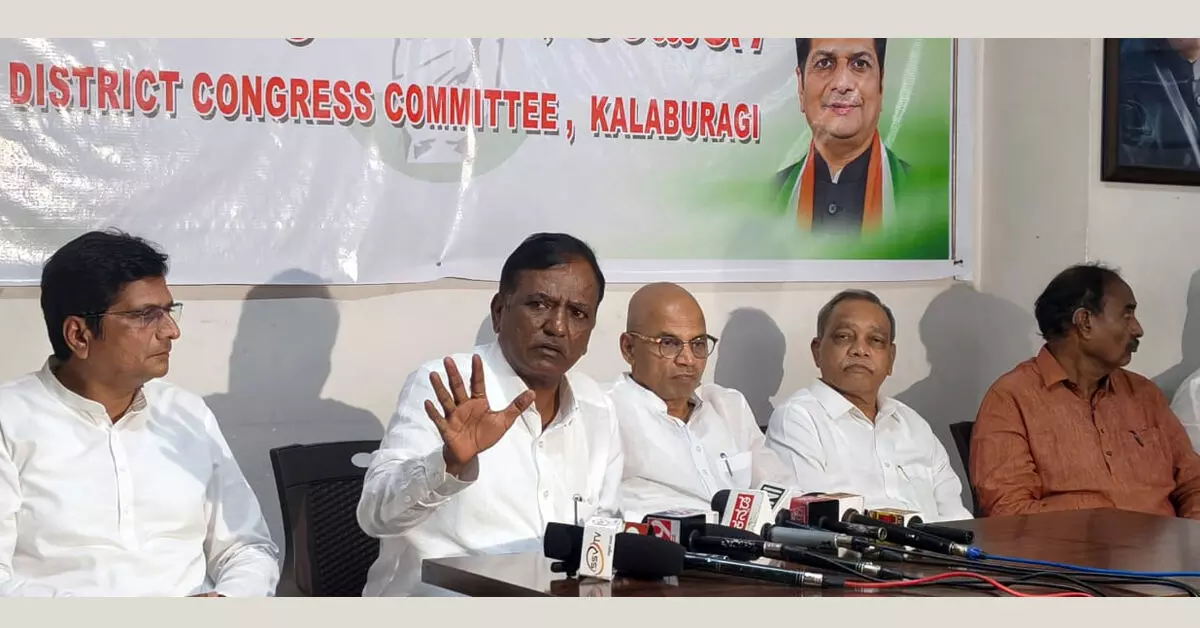 ಸೋಲಿನ ಹತಾಶೆಯಿಂದ ರಾಜ್ಯದ ಜನತೆಯ ವಿರುದ್ಧ ಬಿಜೆಪಿ ಸೇಡು: ಡಾ.ಶರಣಪ್ರಕಾಶ್ ಪಾಟೀಲ್ ಸೋಲಿನ ಹತಾಶೆಯಿಂದ ರಾಜ್ಯದ ಜನತೆಯ ವಿರುದ್ಧ ಬಿಜೆಪಿ ಸೇಡು: ಡಾ.ಶರಣಪ್ರಕಾಶ್ ಪಾಟೀಲ್