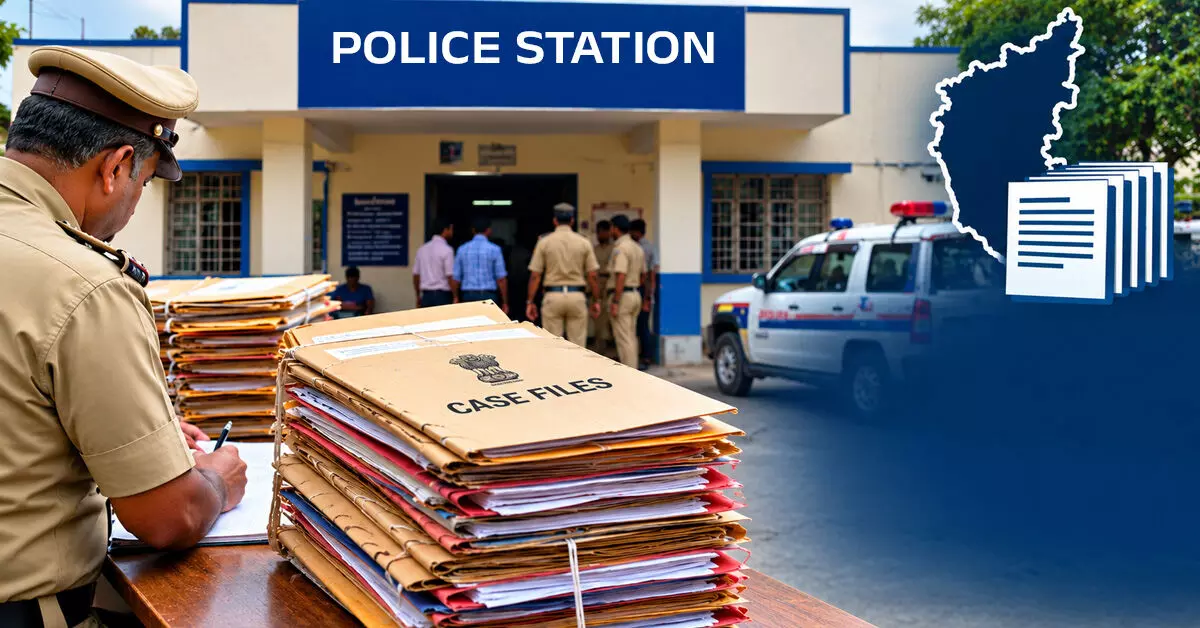 ರಾಜ್ಯದ ಪೊಲೀಸ್ ಠಾಣೆಗಳಲ್ಲಿ ಪ್ರತಿವರ್ಷ ಸರಾಸರಿ 1.88 ಲಕ್ಷ ಪ್ರಕರಣ ದಾಖಲು ರಾಜ್ಯದ ಪೊಲೀಸ್ ಠಾಣೆಗಳಲ್ಲಿ ಪ್ರತಿವರ್ಷ ಸರಾಸರಿ 1.88 ಲಕ್ಷ ಪ್ರಕರಣ ದಾಖಲು