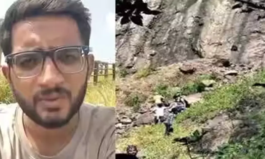 ವೈವಾಹಿಕ ಕಲಹ | ವಿಡಿಯೋ ಮಾಡಿ 1700 ಅಡಿ ಕಂದಕಕ್ಕೆ ಹಾರಿದ ಗುಜರಾತ್ ಅಂಚೆ ಇಲಾಖೆ ಉದ್ಯೋಗಿ