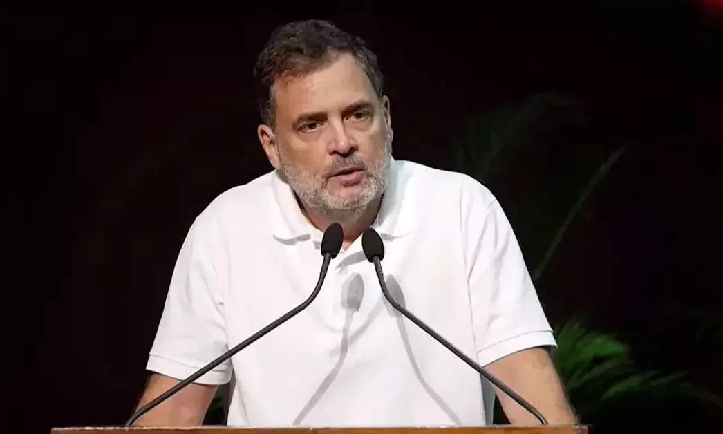 RSS ಸಂವಿಧಾನ ವಿರೋಧಿ, ಮಹಿಳೆಯರನ್ನು ಪುರುಷರ ಆಸ್ತಿ ಎಂದು ಪರಿಗಣಿಸುತ್ತದೆ: ರಾಹುಲ್ ಗಾಂಧಿ ವಾಗ್ದಾಳಿ