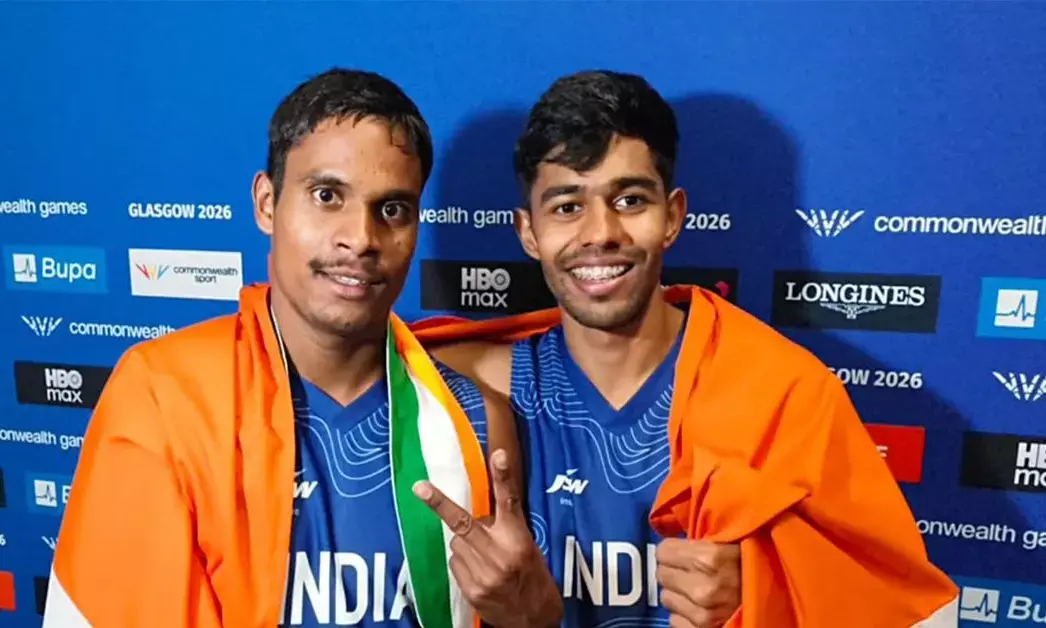 Asian Para Games | 100 ಮೀಟರ್ ಟಿ47 ವಿಭಾಗ: ದಿಲೀಪ್ ಗವಿತ್‌ಗೆ ಚಿನ್ನ, ಮುಹಮ್ಮದ್ ಬಾಸಿಲ್‌ ಗೆ ಬೆಳ್ಳಿ