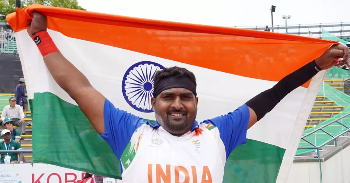 ಏಷ್ಯನ್ ಪ್ಯಾರಾ ಗೇಮ್ಸ್ | ಶಾಟ್ಪುಟ್ ನಲ್ಲಿ ಸಚಿನ್ ಖಿಲಾರಿಗೆ ಚಿನ್ನ ಏಷ್ಯನ್ ಪ್ಯಾರಾ ಗೇಮ್ಸ್ | ಶಾಟ್ಪುಟ್ ನಲ್ಲಿ ಸಚಿನ್ ಖಿಲಾರಿಗೆ ಚಿನ್ನ