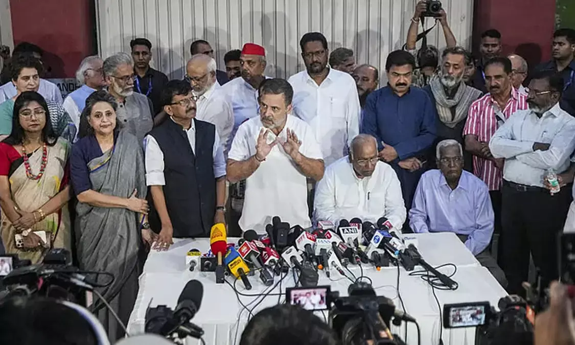 ‘ವೋಟ್ ಚೋರಿ’ ಪ್ರತಿಭಟನೆ, ನ. 1ರ ರ್ಯಾಲಿ ಆನ್‌ಲೈನ್ ಸಭೆಯಲ್ಲಿ ಚರ್ಚಿಸಲಿರುವ ‘ಇಂಡಿಯಾ’