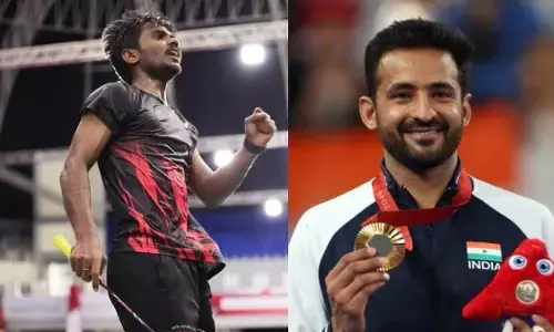 ಪ್ಯಾರಾ ಬ್ಯಾಡ್ಮಿಂಟನ್| ನಿತೇಶ್, ನವೀನ್‌ಗೆ ಚಿನ್ನ