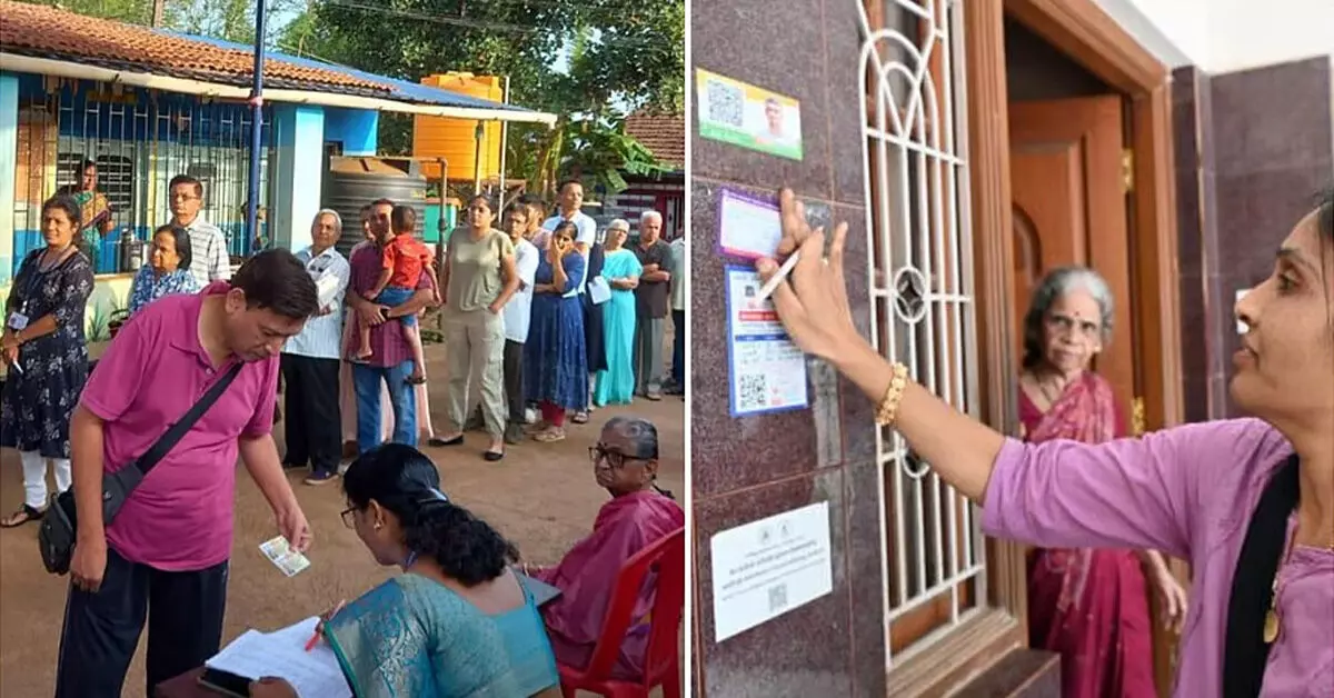 ಕರ್ನಾಟಕ S I R | ಅಂತಿಮ ಮತದಾರರ ಪಟ್ಟಿಯಿಂದ 99.32 ಲಕ್ಷ ಹೆಸರುಗಳು ಹೊರಕ್ಕೆ: ಮತದಾರರ ಸಂಖ್ಯೆ 4.55 ಕೋಟಿಗೆ ಇಳಿಕೆ ; ವರದಿ ಕರ್ನಾಟಕ S I R | ಅಂತಿಮ ಮತದಾರರ ಪಟ್ಟಿಯಿಂದ 99.32 ಲಕ್ಷ ಹೆಸರುಗಳು ಹೊರಕ್ಕೆ: ಮತದಾರರ ಸಂಖ್ಯೆ 4.55 ಕೋಟಿಗೆ ಇಳಿಕೆ ; ವರದಿ