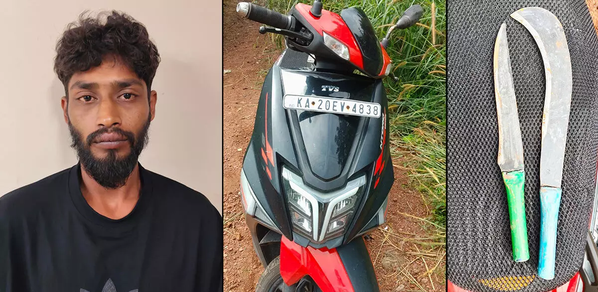 ಮಣಿಪಾಲ | ಗರುಡ ಗ್ಯಾಂಗ್ ಮೇಲೆ ದಾಳಿಗೆ ಸಂಚು ಆರೋಪ: ಮಾರಕಾಯುಧ ಸಹಿತ ಓರ್ವ ಸೆರೆ ಮಣಿಪಾಲ | ಗರುಡ ಗ್ಯಾಂಗ್ ಮೇಲೆ ದಾಳಿಗೆ ಸಂಚು ಆರೋಪ: ಮಾರಕಾಯುಧ ಸಹಿತ ಓರ್ವ ಸೆರೆ