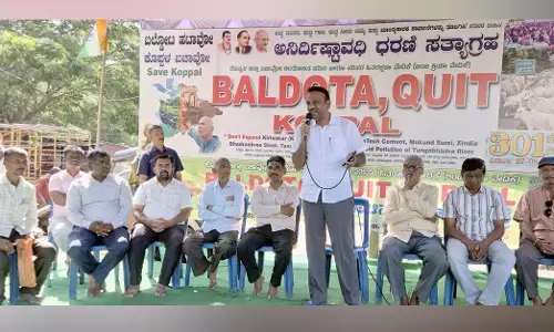 ಬಲ್ಡೋಟಾ ಕಾರ್ಖಾನೆ ವಿರುದ್ಧದ ಹೋರಾಟಕ್ಕೆ ಸಂಪೂರ್ಣ ಬೆಂಬಲ : ಸಂಸದ ಕೆ.ರಾಜಶೇಖರ ಹಿಟ್ನಾಳ್