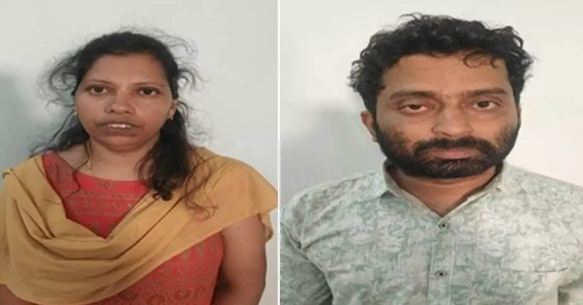ಉಡುಪಿ: ಮದುವೆ ನಿರಾಕರಿಸಿದ ವ್ಯಕ್ತಿಯನ್ನು ಬೆದರಿಸಿ 42ಲಕ್ಷ ರೂ. ಹಣ ವಸೂಲಿ; ಶಿಕ್ಷಕಿ ಸಹಿತ ಇಬ್ಬರ ಬಂಧನ ಉಡುಪಿ: ಮದುವೆ ನಿರಾಕರಿಸಿದ ವ್ಯಕ್ತಿಯನ್ನು ಬೆದರಿಸಿ 42ಲಕ್ಷ ರೂ. ಹಣ ವಸೂಲಿ; ಶಿಕ್ಷಕಿ ಸಹಿತ ಇಬ್ಬರ ಬಂಧನ