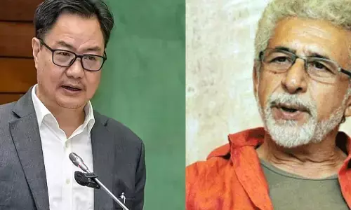 ʼನಾಸಿರುದ್ದೀನ್ ಶಾ ಅಪಾಯಕಾರಿ ನಗರ ನಕ್ಸಲ್ʼ: ಕೇಂದ್ರ ಸಚಿವ ಕಿರಣ್ ರಿಜಿಜು ವಿವಾದಾತ್ಮಕ ಹೇಳಿಕೆ