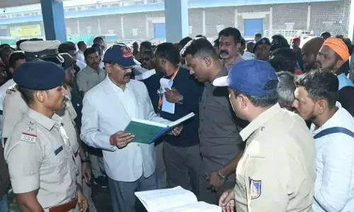 ಬೆಳಗಾವಿ ಎಪಿಎಂಸಿಗೆ ಉಪ ಲೋಕಾಯುಕ್ತರ ದಿಢೀರ್ ಭೇಟಿ, ಪರಿಶೀಲನೆ