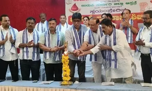 ಉಡುಪಿ: ಬ್ಲಾಕ್ ಕಾಂಗ್ರೆಸ್ ಸಮಿತಿಯಿಂದ ಬೃಹತ್ ರಕ್ತದಾನ ಶಿಬಿರ