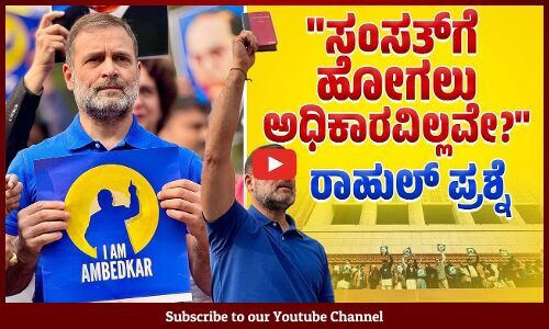 ಸಂಸತ್ ಹೊರಗೆ ಪ್ರತಿಭಟನೆ: ಸಂಸದರಿಗೆ ಗಾಯ, ಆರೋಪ - ಪ್ರತ್ಯಾರೋಪ | Rahul Gandhi | BJP | Congress | Parliament