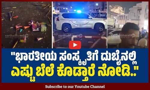 ದುಬೈನಲ್ಲಿ ದೀಪಾವಳಿ ಸಂಭ್ರಮ ಕಂಡು ಖುಷಿ ಪಟ್ಟ ಭಾರತೀಯನ ವಿಡಿಯೋ | Dubai | Diwali Celebration