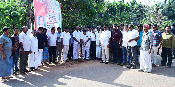 ವಿಟ್ಲಪಡ್ನೂರು: ವಿವಿಧ ಕಾಮಗಾರಿಗಳಿಗೆ ಶಿಲಾನ್ಯಾಸ