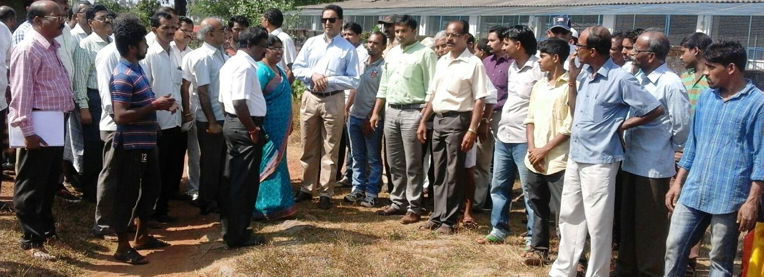 ‘ಕೊಯ್ಲ ಪಶುಸಂಗೋಪನಾ ಕೇಂದ್ರಕ್ಕೆ ಜಿಲ್ಲಾಧಿಕಾರಿ ಭೇಟಿ