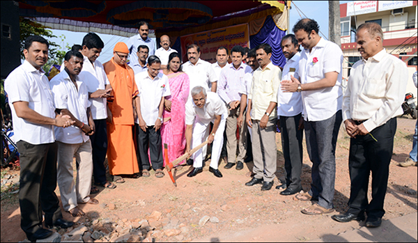 ಬಿಜೈ: ಮಿನಿ ಉದ್ಯಾನವನಕ್ಕೆ ಶಿಲಾನ್ಯಾಸ