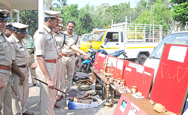 2015ರಲ್ಲಿ ಕಳವಾದ 61 ಲಕ್ಷ ರೂ. ವೌಲ್ಯದ ಸೊತ್ತು ಪತ್ತೆ