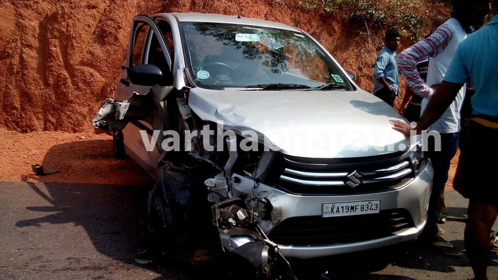 ಧರ್ಮಸ್ಥಳ : ನಿಡ್ಲೆಯ ಬೂಡುಜಾಲಿನಲ್ಲಿ ರಸ್ತೆ ಅಪಘಾತ