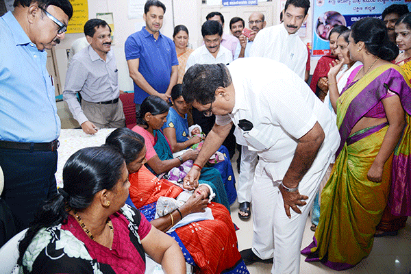 ದ.ಕ.- ಉಡುಪಿ: ಪಲ್ಸ್ ಪೋಲಿಯೊ ಲಸಿಕೆಗೆ ಚಾಲನೆ