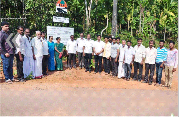 ಕುಂಡಡ್ಕ ಬೇರಿಕೆ ರಸ್ತೆ ಕಾಮಗಾರಿಗೆ ಚಾಲನೆ