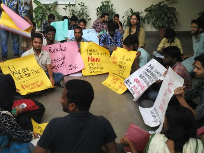 ದಲಿತ ವಿದ್ಯಾರ್ಥಿ ರೋಹಿತ್‌ ಆತ್ಮಹತ್ಯೆ; ಹೈದರಾಬಾದ್ ವಿವಿ ಕ್ಯಾಂಪಸ್‌ನಲ್ಲಿ ಬಿಗುವಿನ ವಾತಾವರಣ