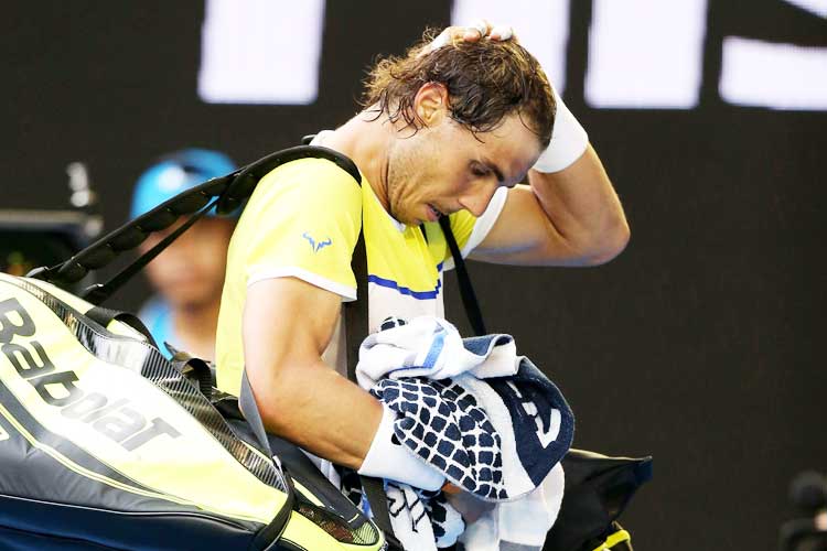 ಆಸ್ಟ್ರೇಲಿಯನ್ ಓಪನ್: ಮೊದಲ ಸುತ್ತಿನಲ್ಲೇ ನಡಾಲ್ ನಿರ್ಗಮನ