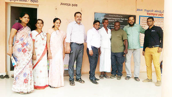 ಸ್ನೇಹಾಲಯ ಮತ್ತು ಹಾಜಬ್ಬರ ಶಾಲೆಗೆ ಆಟೊ ರಾಜಾ ಭೇಟಿ