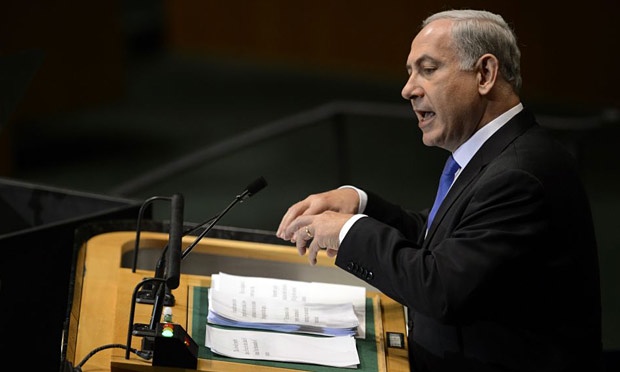 ಭಯೋತ್ಪಾದಕರನ್ನು ಪ್ರೋತ್ಸಾಹಿಸುವ ವಿಶ್ವ ಸಂಸ್ಥೆ ಮಹಾ ಕಾರ್ಯದರ್ಶಿ  ಬಾನ್ ಕಿ ಮೂನ್‌: ಇಸ್ರೇಲ್‌ ಪ್ರಧಾನಿ