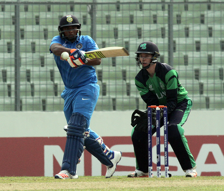 ಐಸಿಸಿ ಅಂಡರ್-19 ವಿಶ್ವಕಪ್: ಐರ್ಲೆಂಡ್ ವಿರುದ್ಧ ಭಾರತಕ್ಕೆ ಸುಲಭ ಜಯ