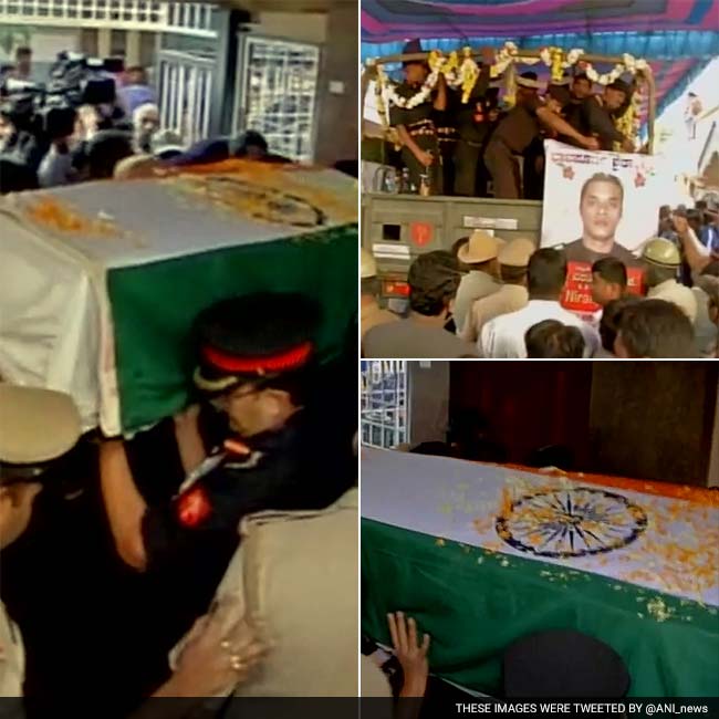 ಹುತಾತ್ಮ ನಿರಂಜನ್‌ ಕುಮಾರ್‌ ಕುಟುಂಬಕ್ಕೆ 30 ಲಕ್ಷ ರೂ. ಪರಿಹಾರ; ಸಿಎಂ ಸಿದ್ದರಾಮಯ್ಯ ಘೋಷಣೆ