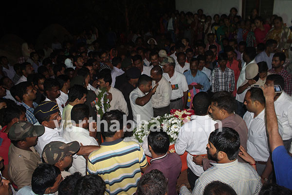 ರಾಜಸ್ಥಾನದಲ್ಲಿ ಮೃತಪಟ್ಟ ಯೋಧನ ಅಂತ್ಯಸಂಸ್ಕಾರ