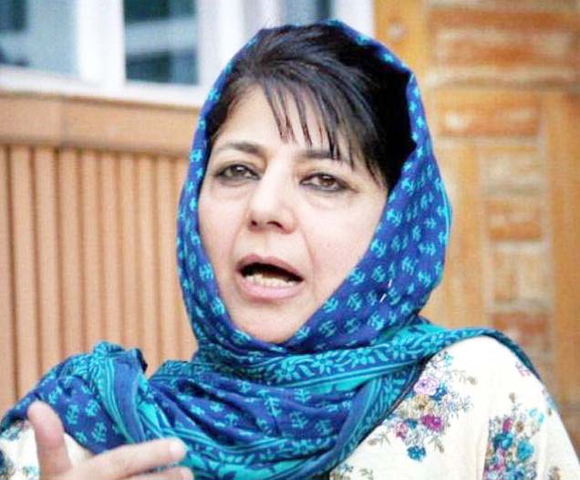 ಜಮ್ಮು-ಕಾಶ್ಮೀರದ ಪ್ರಥಮ ಮಹಿಳಾ ಮುಖ್ಯಮಂತ್ರಿಯಾಗಲು ಮೆಹಬೂಬ ಸಜ್ಜು