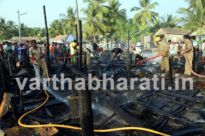 ಹೊಯ್ಗೆ  ಬಝಾರ್ ನಲ್ಲಿ ಬೆಂಕಿ ಅನಾಹುತ