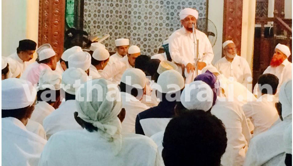 ಮಸ್ಜಿದುಲ್ ತಖ್ವಾದಲ್ಲಿ ಬೃಹತ್ ಮೌಲಿದ್ ಮಜ್ಲಿಸ್