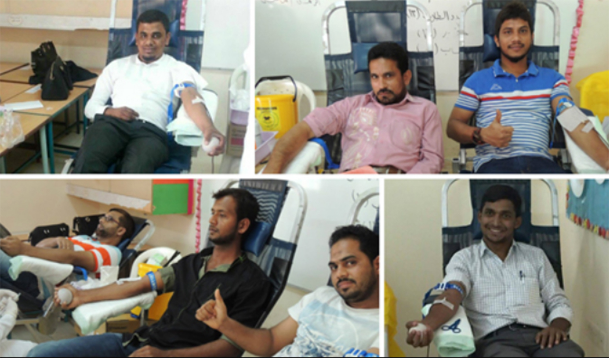 ಓಮನ್ ಮಾಬೆಲಾ ‘ಇಂಡಿಯನ್ ಪ್ರವಾಸಿ ಫೋರಂ’ ರಕ್ತದಾನ ಶಿಬಿರ