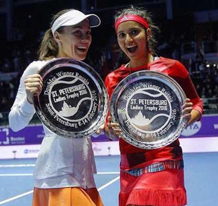 ಸಾನಿಯಾ- ಹಿಂಗಸ್ ಮುಡಿಗೆ ಸೇಂಟ್‌ ಪೀಟರ್ಸ್​ಬರ್ಗ್ ಓಪನ್‌ ಕಿರೀಟ