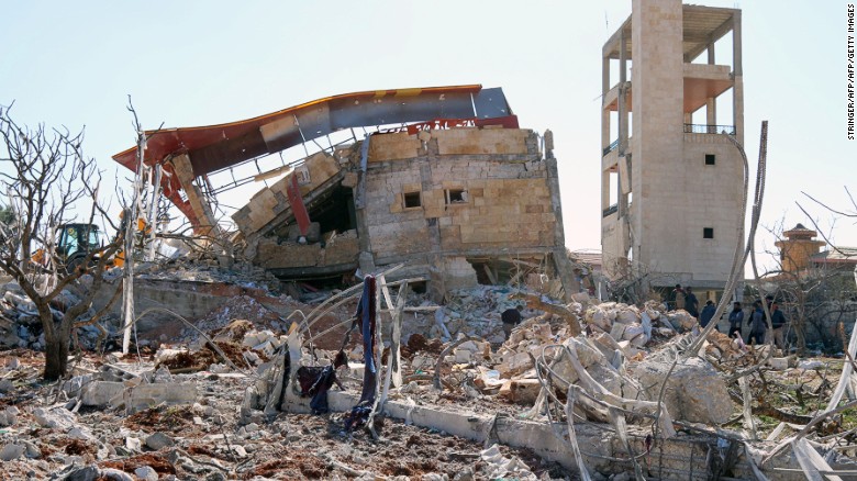 ಸಿರಿಯ: ವಾಯು ದಾಳಿಯಲ್ಲಿ 5 ಆಸ್ಪತ್ರೆ, 2 ಶಾಲೆ ದ್ವಂಸ - ಕನಿಷ್ಠ 50 ಮಂದಿ ಸಾವು