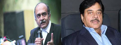 ಕನ್ಹಯ್ಯ ನೆರವಿಗೆ ಧಾವಿಸಿದ ಪ್ರಶಾಂತ ಭೂಷಣ್, ಶತ್ರುಘ್ನ ಸಿನ್ಹಾ