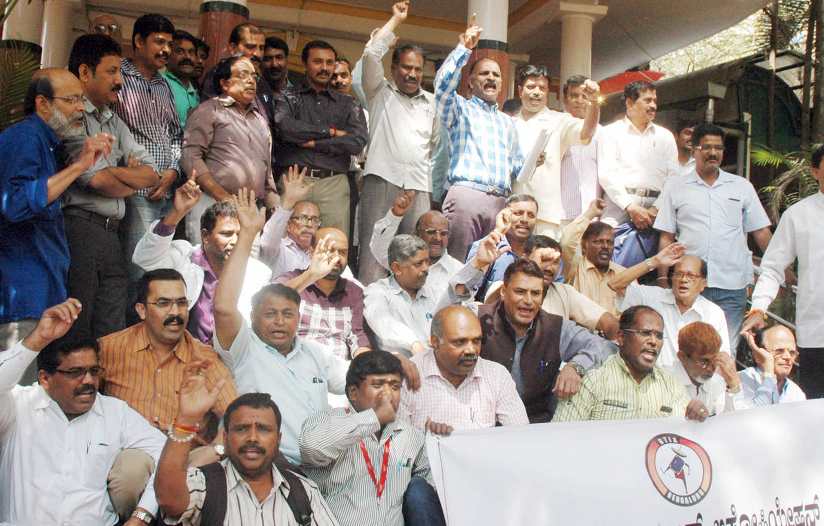 ಕ್ರಮಕ್ಕೆ ಒತ್ತಾಯಿಸಿ ಪತ್ರಕರ್ತರ ಧರಣಿ