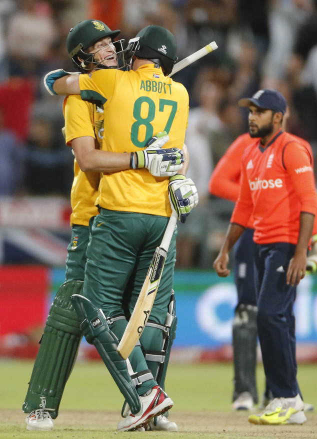 ಟ್ವೆಂಟಿ-20: ಅಂತಿಮ ಎಸೆತದಲ್ಲಿ ಪಂದ್ಯ ಜಯಿಸಿದ ಆಫ್ರಿಕ ತಂಡ